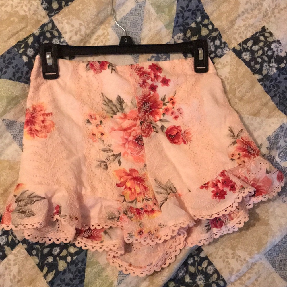 Forever21 Floral Shorts